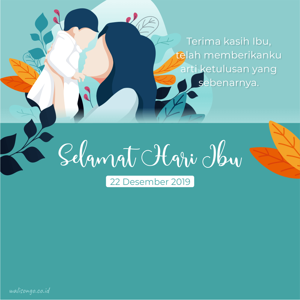  Desain  Poster  Selamat Hari  Ibu  Anggun dan Elegan 